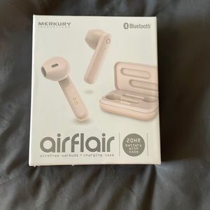 Mercury innovations air flare wireless earbuds plus charging case